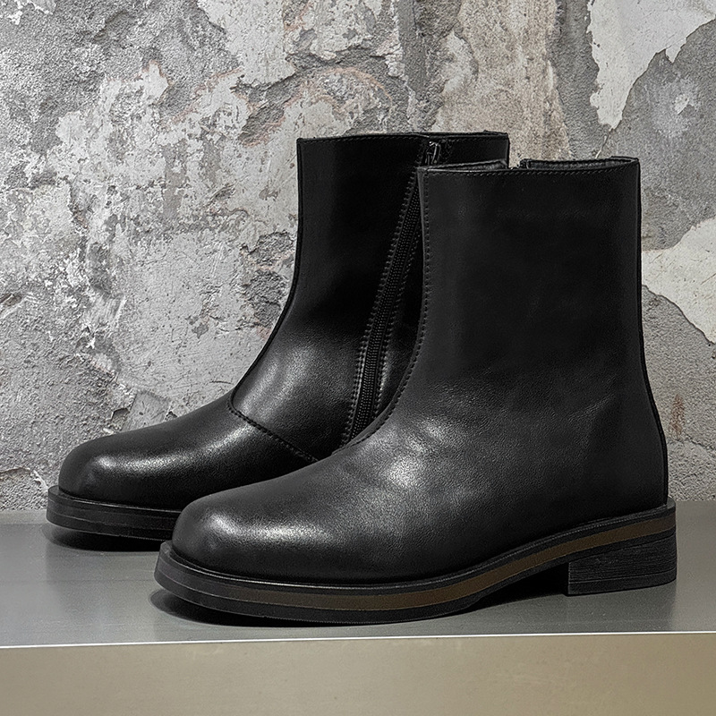 Men Formal Wear With Boots - Męskie buty vintage, luksusowe, ręcznie robione,
