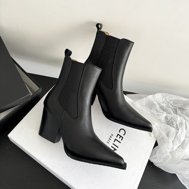 Nowe 2027 Skórzane Botki Chels – Men Formal Wear With Boots recenzja i cena