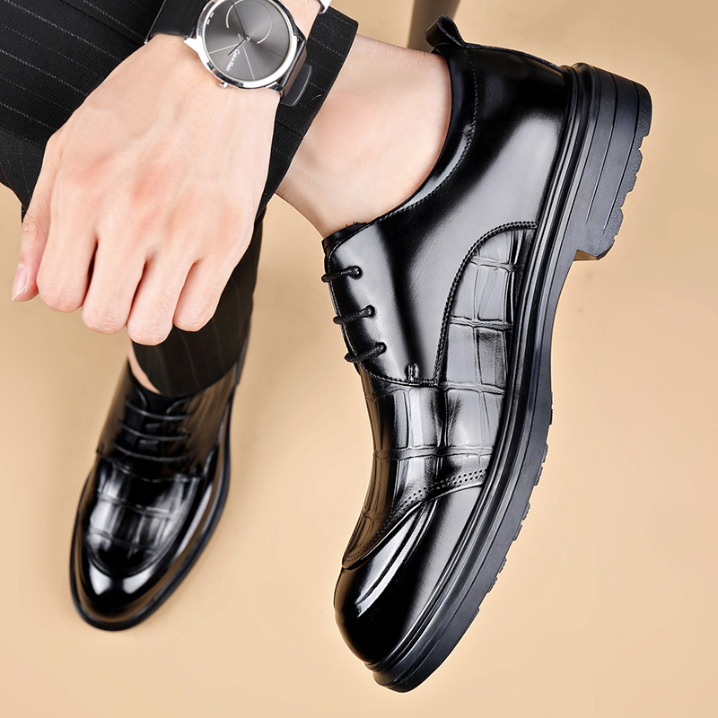 Eleganckie, skórzane buty męsk – Formal Men Daily Wear Footwear recenzja i cena